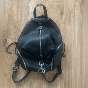 Rebecca Minkoff Black Leather Backpack